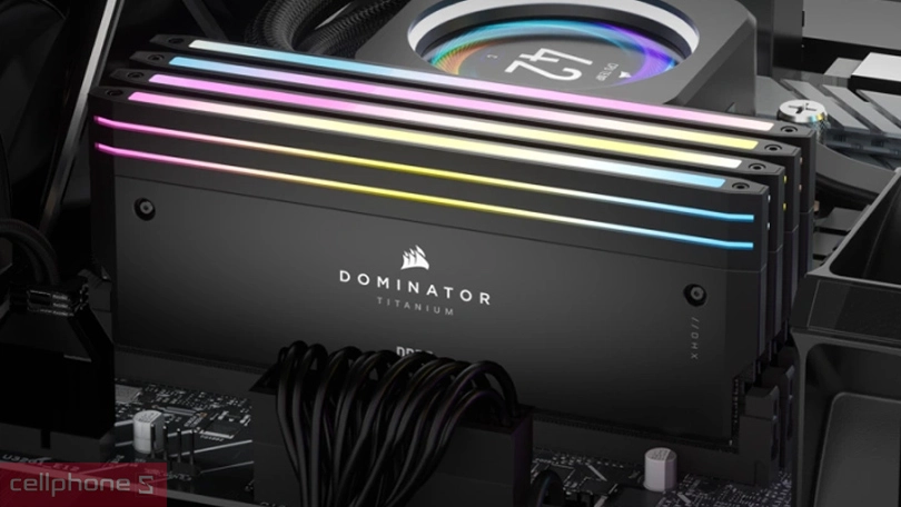 RAM Corsair Dominator Titanium RGB DDR5 7200MT/s 32GB - Hỗ trợ đa nhiệm mượt mà