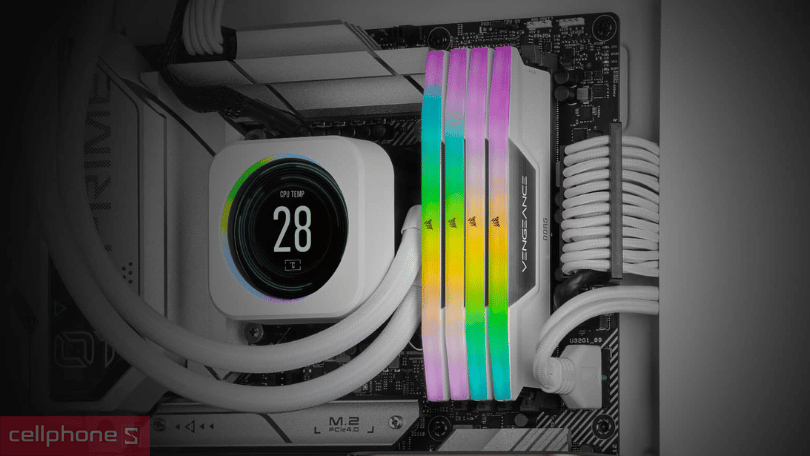 Tốc độ đọc, ghi của RAM Corsair Vengeance RGB 64GB DDR5 5600MHZ