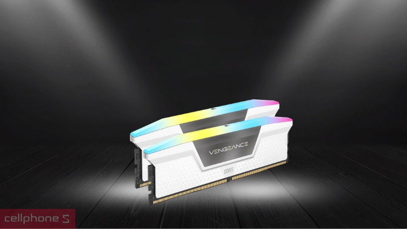 Dung lượng RAM Corsair Vengeance RGB 64GB DDR5 5600MHZ