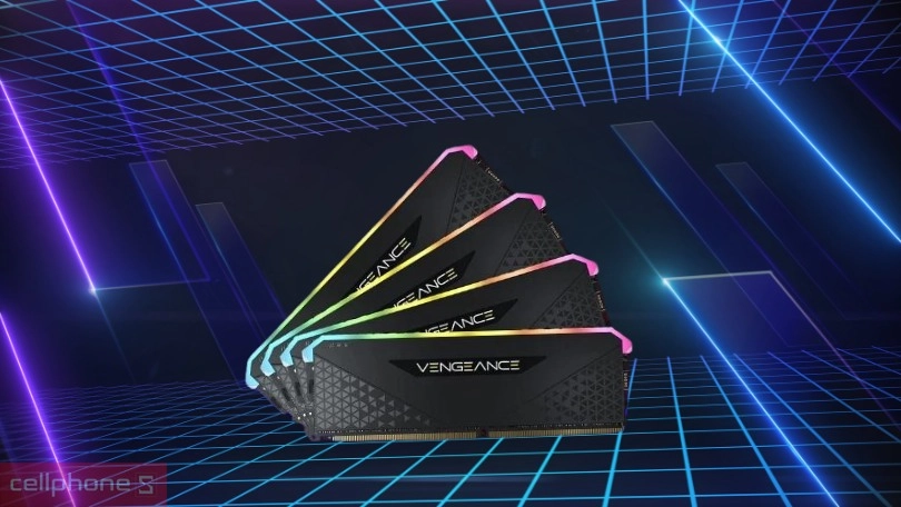 Dung lượng RAM Corsair Vengeance RGB RS DDR4 3600MHz 16GB