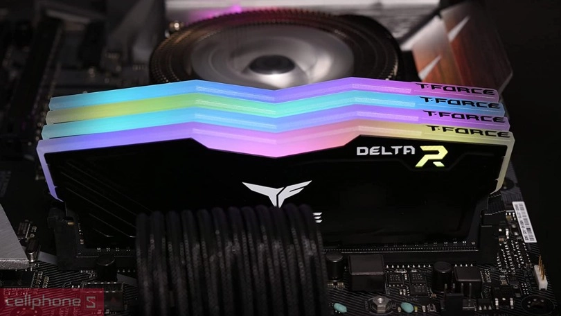 Thiết kế RAM PC T-Force Delta 16GB 3200MHz
