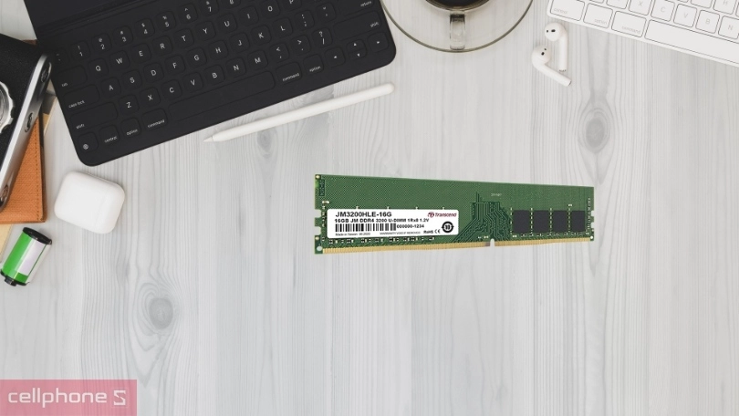 Dung lượng RAM Transcend DDR4 3200MHZ 16GB JM3200HLE-16G