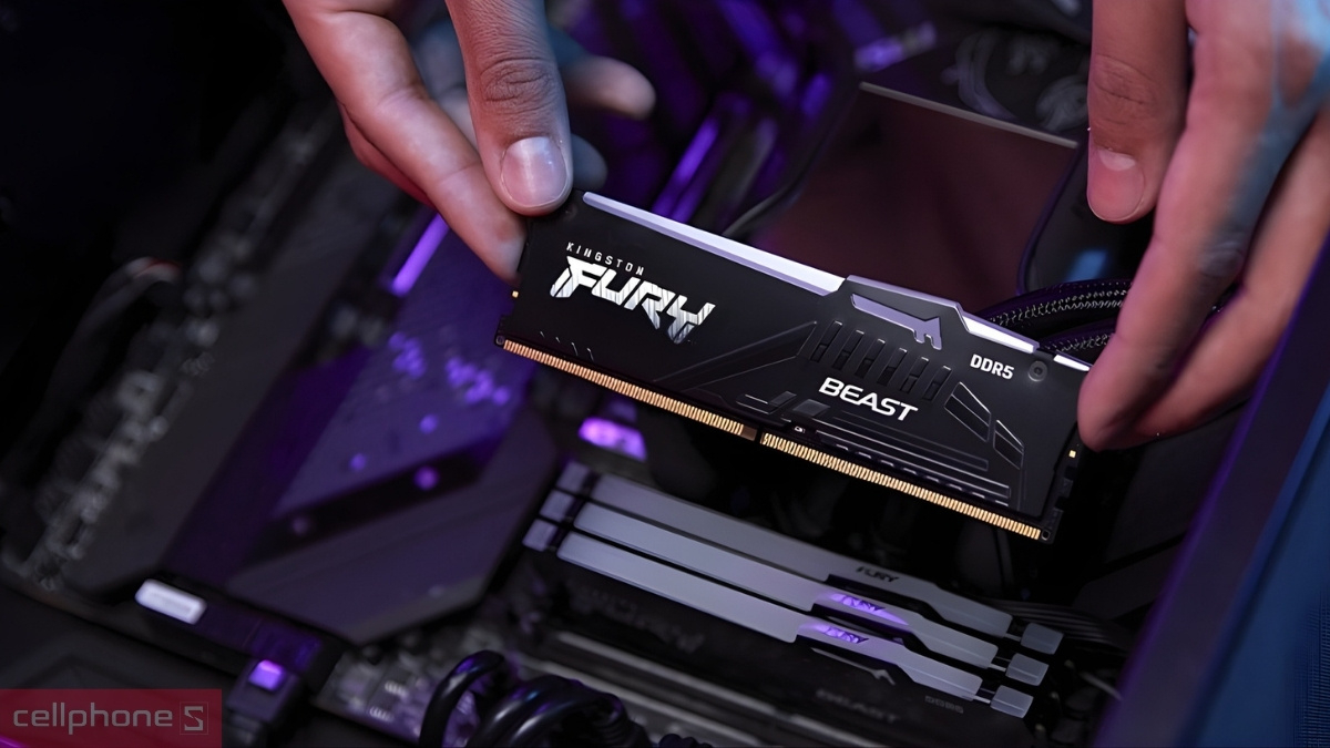 Kiến trúc 2 sub-chanel RAM DDR5