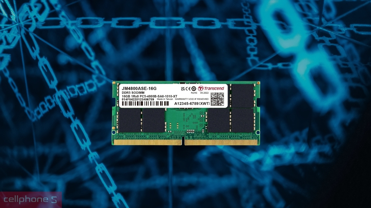 Dung lượng RAM DDR5