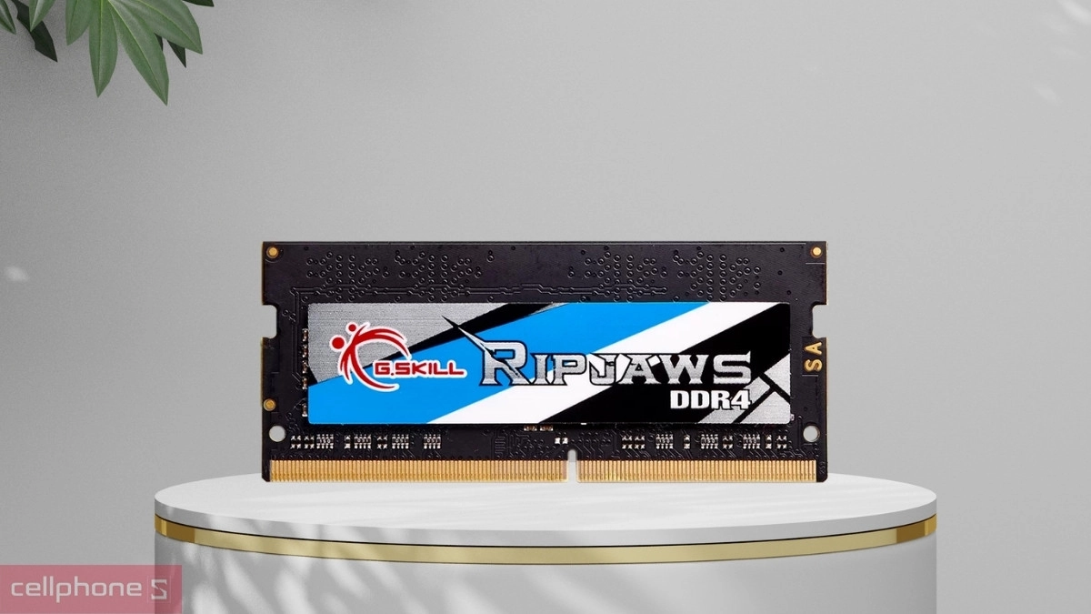 Tốc độ RAM laptop GSKILL Ripjaws 16GB DDR4 3200Mhz F4-3200C22S-16GRS