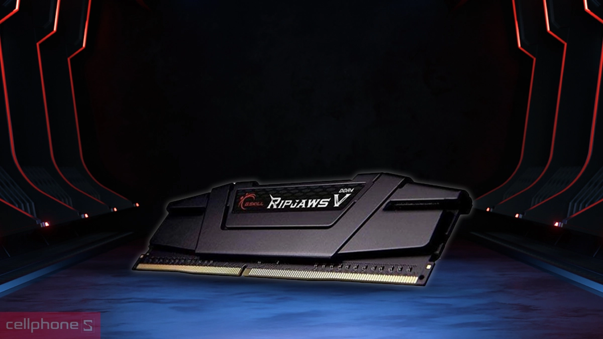 Tốc độ RAM PC GSkill Ripjaws V 8GB DDR4 3200MHz F4-3200C16S-8GVKB