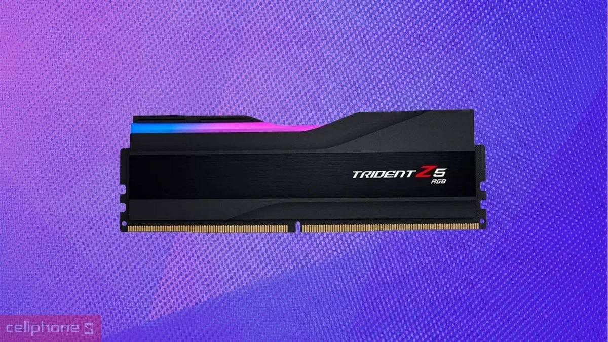 Độ tương thích RAM PC G.SKILL Trident Z5 RGB 32GB DDR5 6000MHz F5-6000J3636F32GX1-TZ5RK