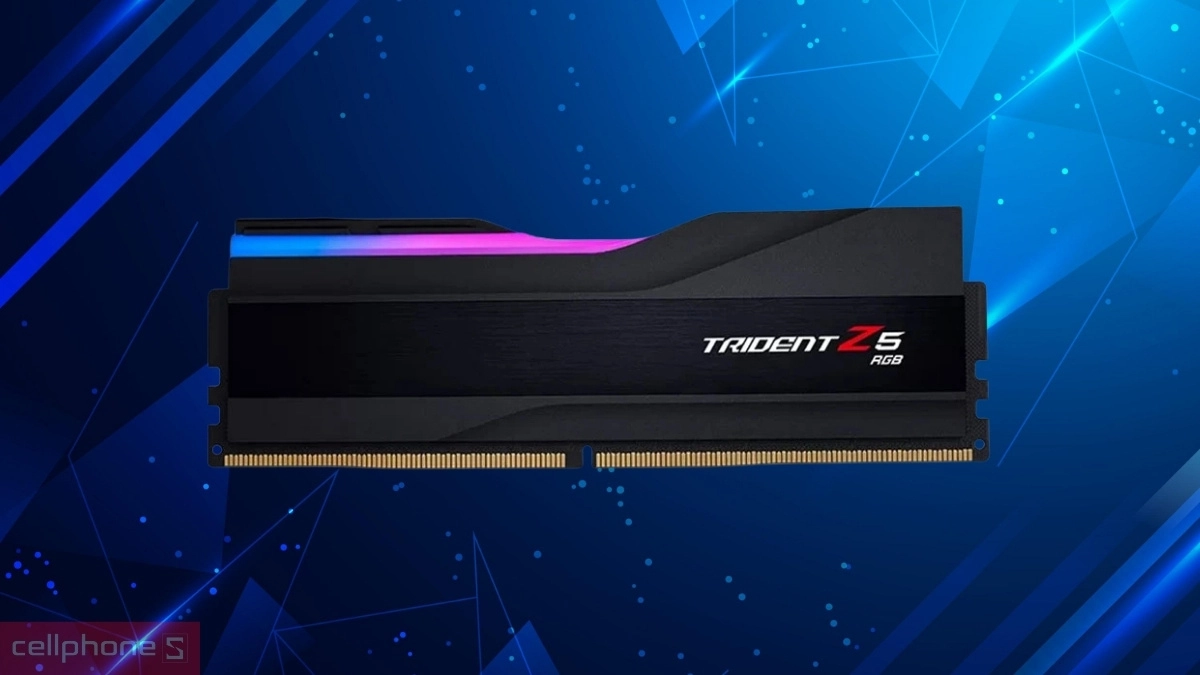 Tối ưu băng thông RAM PC G.SKILL Trident Z5 RGB 32GB DDR5 6000MHz F5-6000J3636F32GX1-TZ5RK