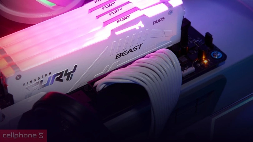 Hiệu suất RAM Kingston Fury Beast RGB DDR5 6000MHz 64GB