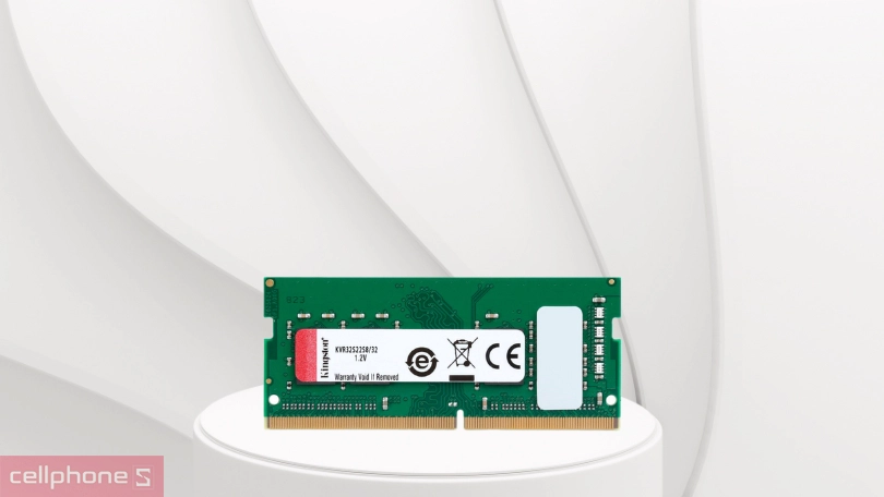Tốc độ ram Kingston 1.2V 32GB 3200Mhz KVR32S22D8/32