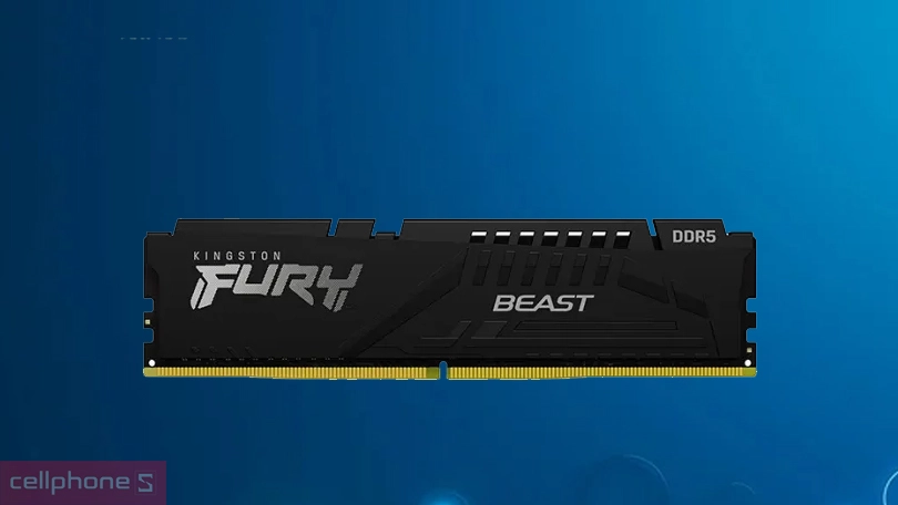 RAM Kingston Fury Beast DDR5 5200MHz 32GB - Dung lượng đa nhiệm ấn tượng
