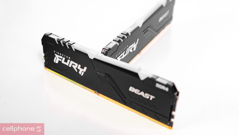 Tốc độ bus, điện năng tiêu thụ của RAM Kingston Fury Beast RGB DDR4 3600Mhz 32GB