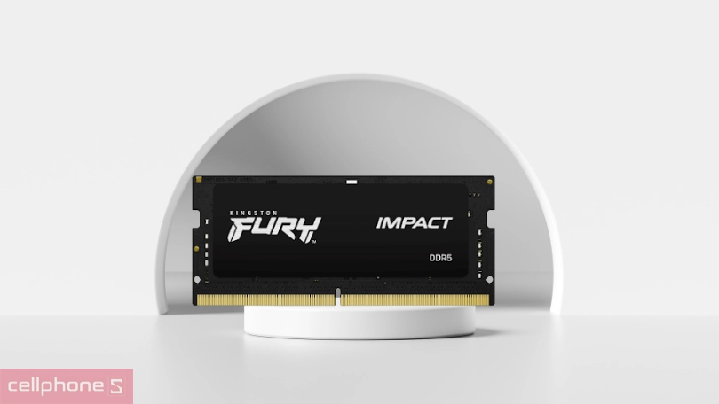 Ram Kingston Fury Impact 16GB 4800MT/s DDR5 KF548S38IB-16 - Nhỏ gọn, hiệu năng mạnh mẽ