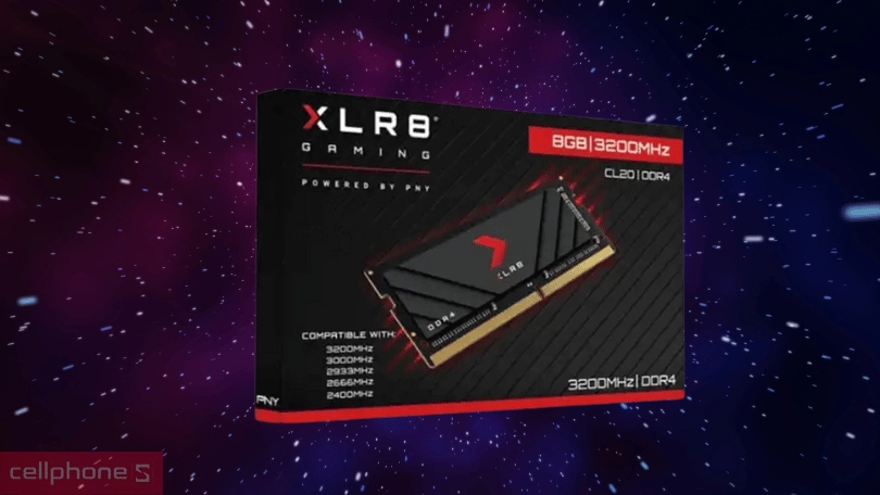 Chuẩn RAM của RAM Laptop PNY XLR8 DDR4 3200MHz 8GB MN8GSD43200XR-RB