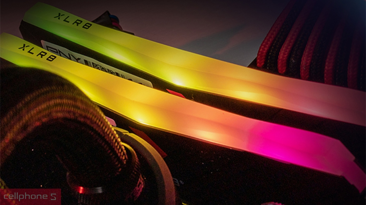 RAM PNY XLR8 DDR4 3200MHz Heatsink RGB 8GB