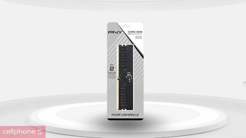 Tốc độ bus của RAM PC PNY DDR5 4800MHz UDIMM 8GB MD8GSD54800-TB