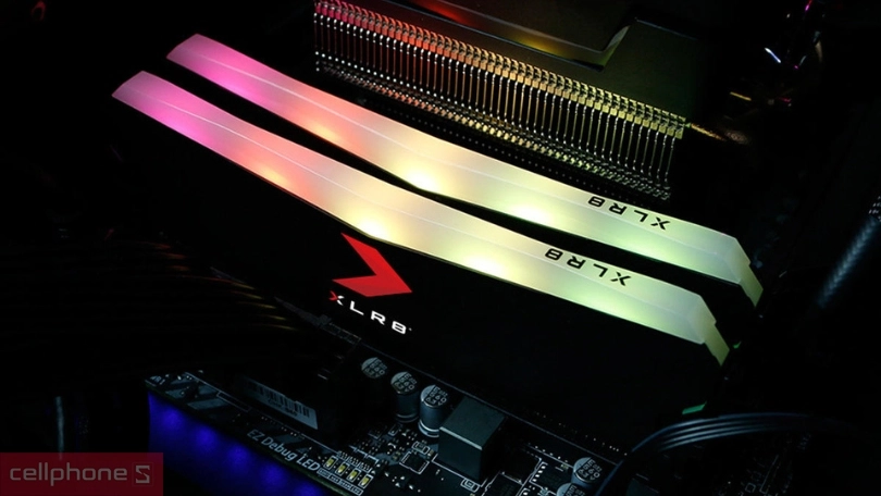 Tốc độ bus của RAM PNY XLR8 DDR4 3200MHz Heatsink RGB 8GB