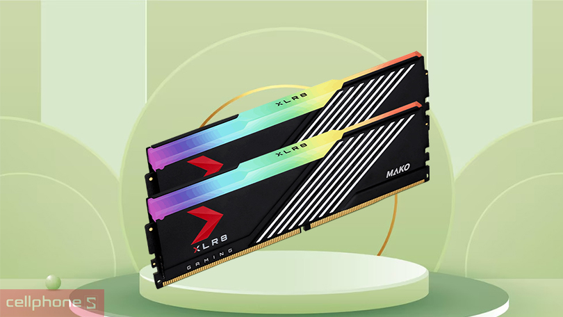 Tốc độ bus của RAM PNY XLR8 DDR5 6400MHz Heatsink RGB 32GB