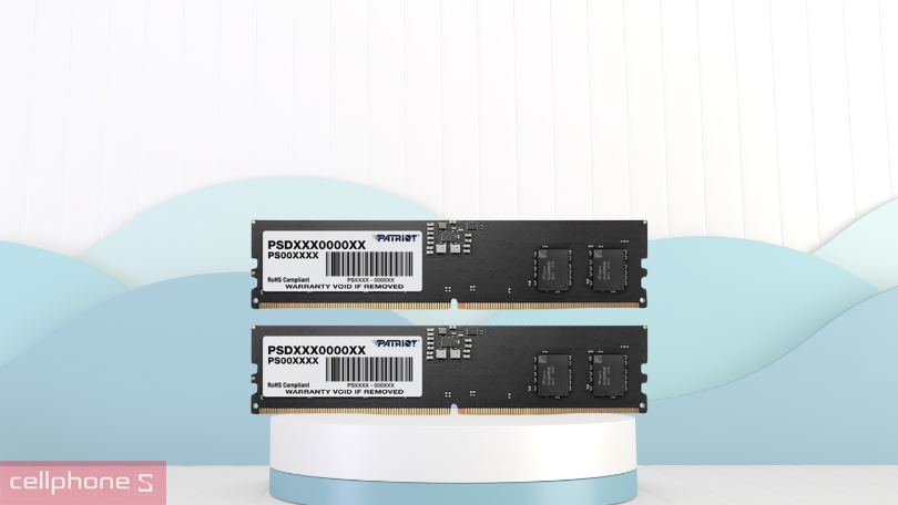 RAM 8GB xử lý ổn định