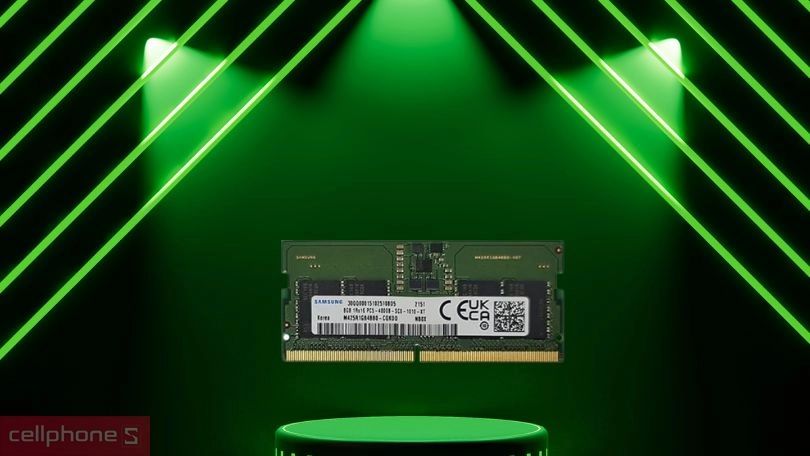 HIệu suất RAM laptop Samsung 16GB 5600MHz DDR5
