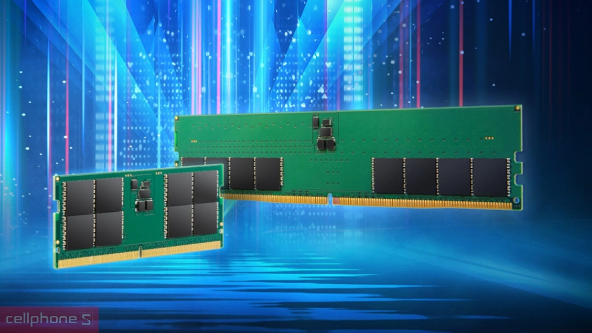 RAM chuẩn DDR5 với nhiều cải tiến