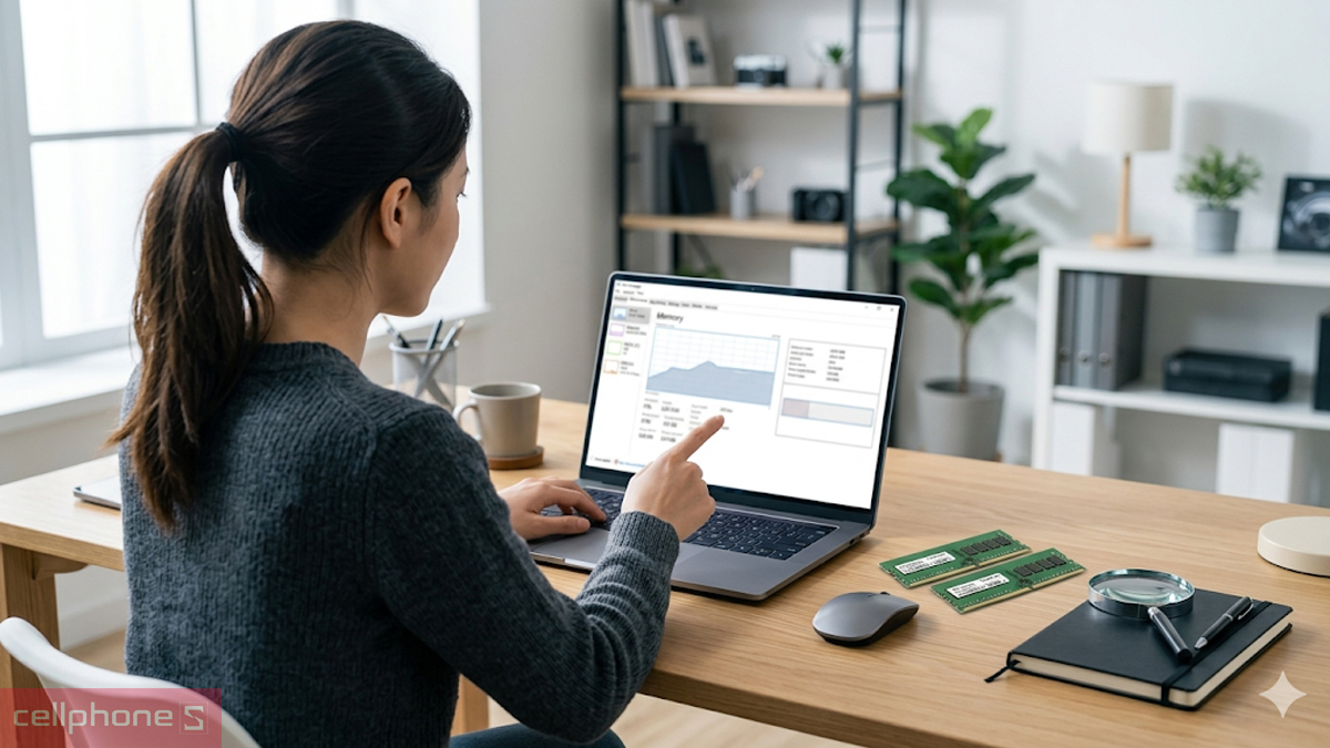 Cách xem máy đang dùng loại RAM nào?