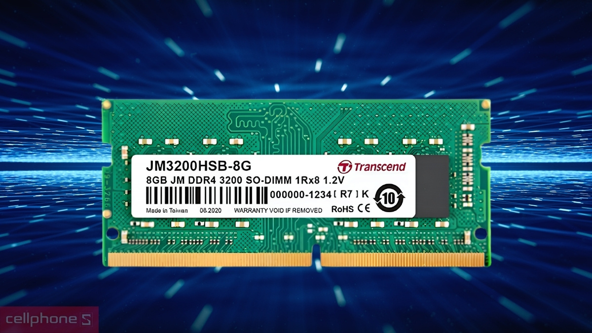 RAM Transcend DDR4 3200MHz 8GB JM3200JSB-8GB
