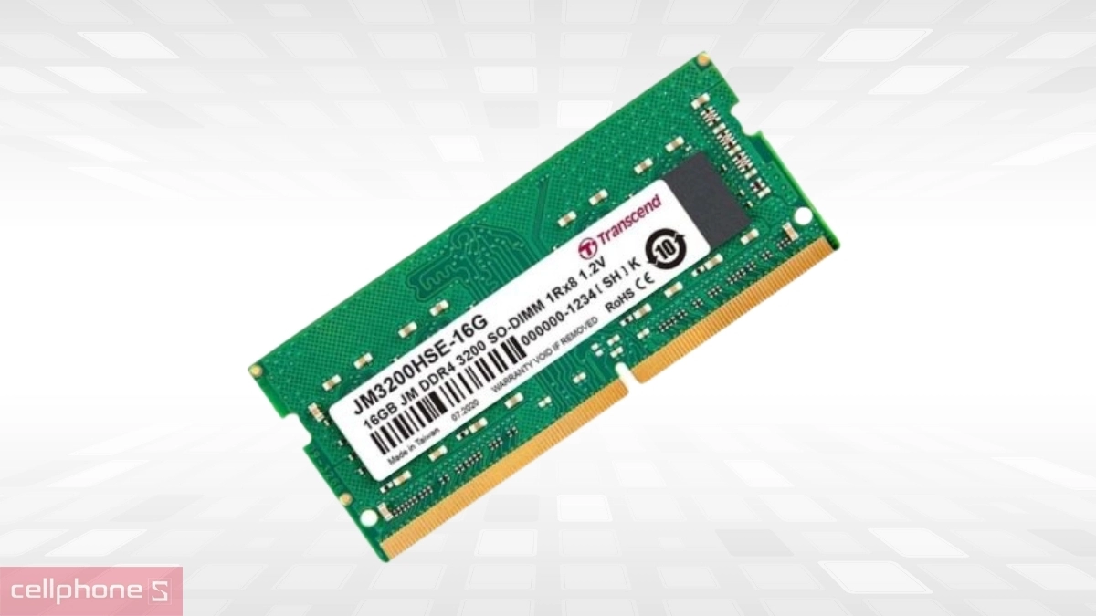 RAM Transcend có khả năng tương tích cao