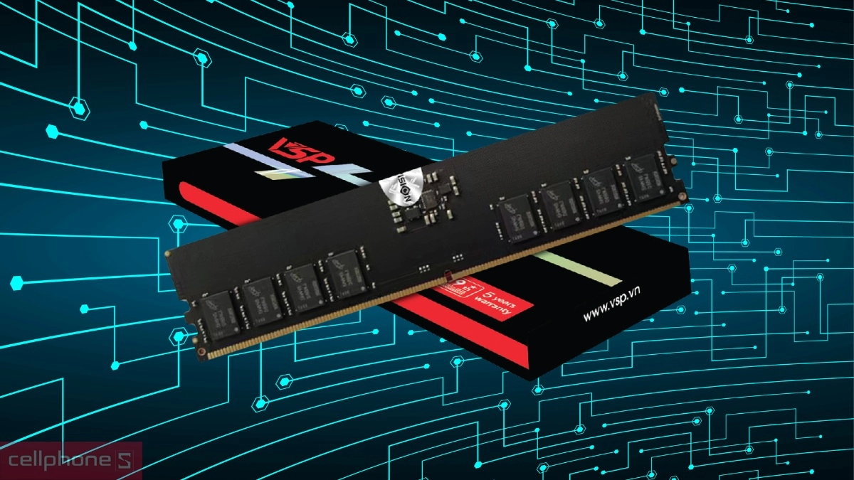 RAM PC VSP DDR4 3200MHz 8GB thế hệ phổ thông