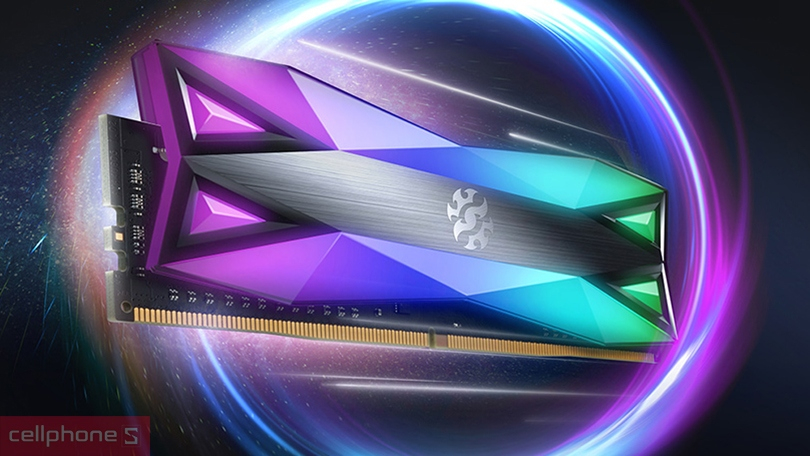 RAM PC ADATA XPG D60 RGB 8GB (1x8GB) 3200MHz DDR4