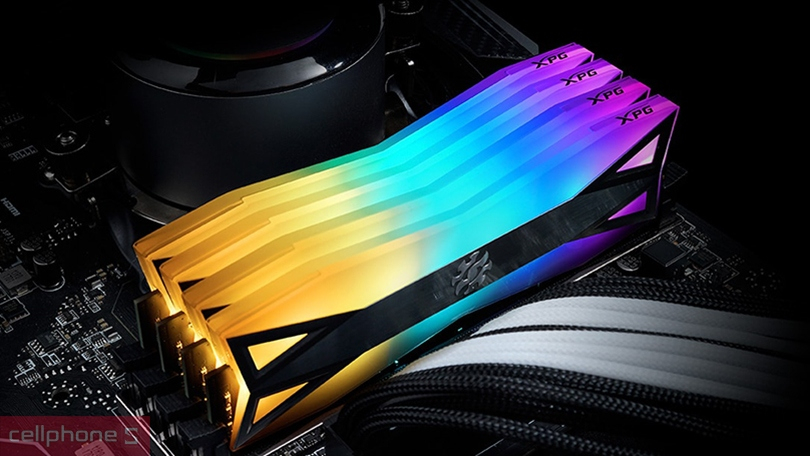 RAM PC ADATA XPG D60 RGB 8GB (1x8GB) 3200MHz DDR4