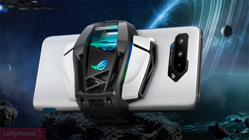 Thiết kế Tản nhiệt Asus Rog Cooler 6 dùng cho Rog Phone 5/5S