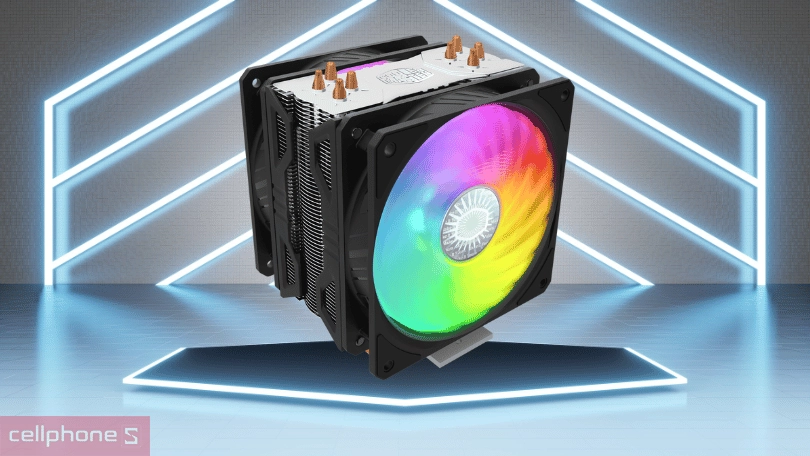 Tản nhiệt khí Cooler Master Hyper 212 ARGB TURBO - Ngoại hình nổi bật