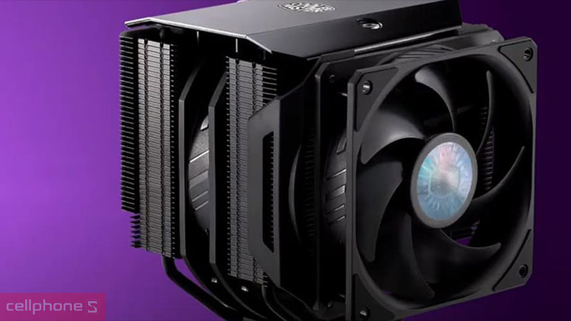 Tản nhiệt khí Masterair MA624 Stealth - Khả năng tản nhiệt ấn tượng