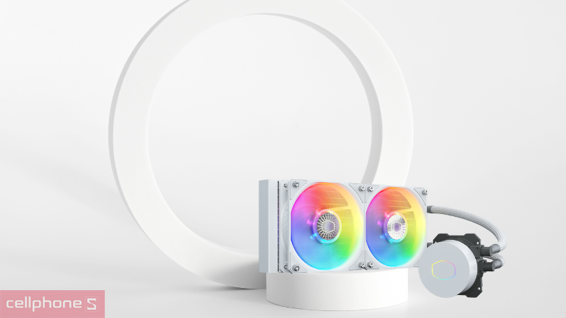 Tản nhiệt nước Cooler Master ML 240L White ARGB V2