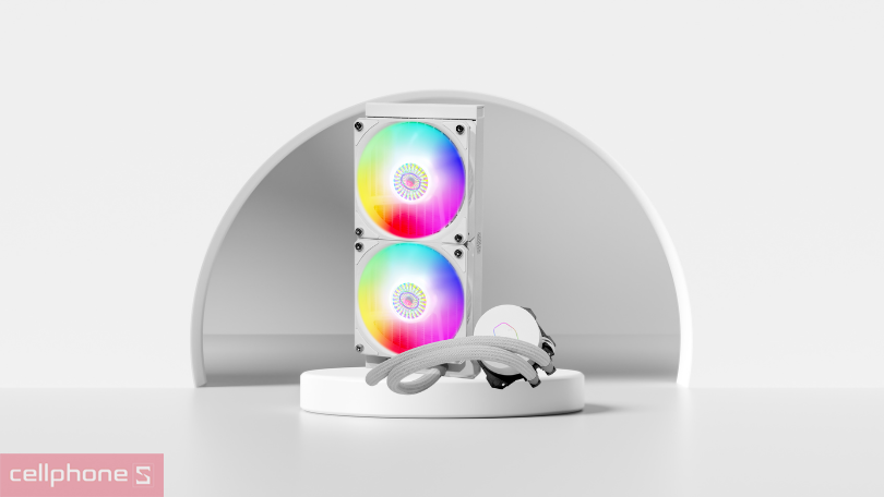 Tản nhiệt nước Cooler Master ML 240L White ARGB V2