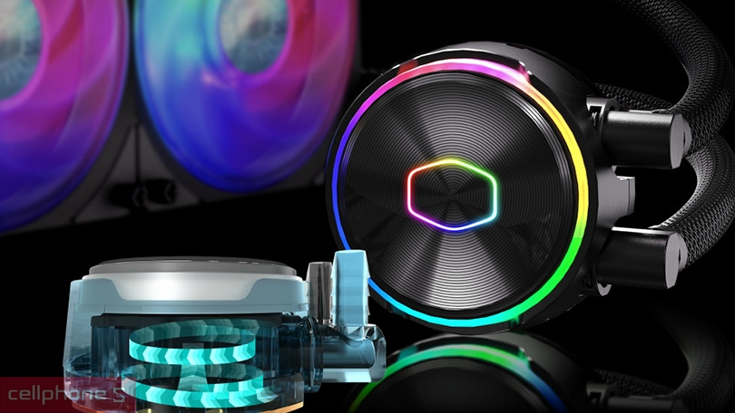 Tản nhiệt nước AIO Cooler Master PL240 Flux - Công cụ giúp máy tính của bạn luôn mát mẻ