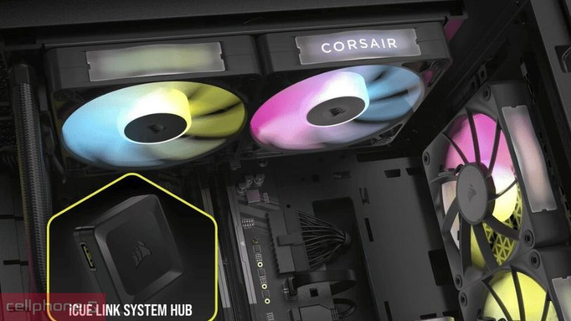 Tản nhiệt bộ 3 Fan Corsair iCue Link RX120 RGB - Làm mát hiệu quả, dễ lắp đặt 