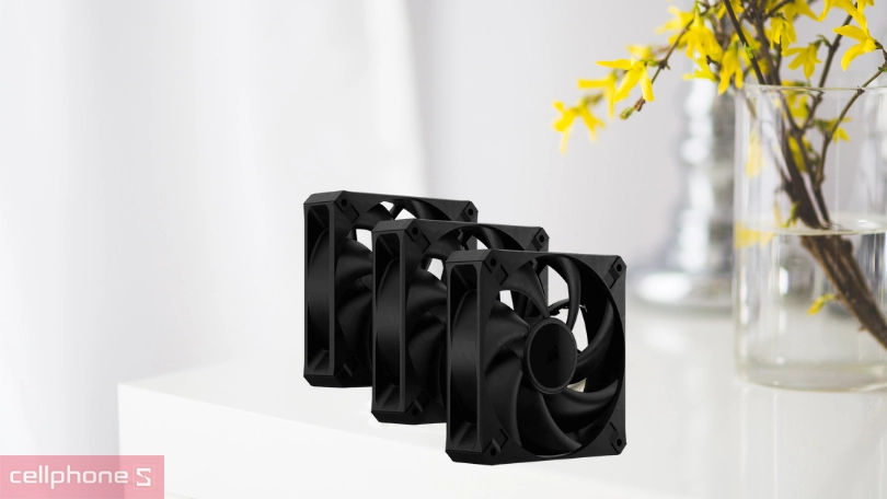 Tản nhiệt bộ 3 Fan Corsair RS120 Max - Nhiệt độ ổn định trong mọi tác vụ
