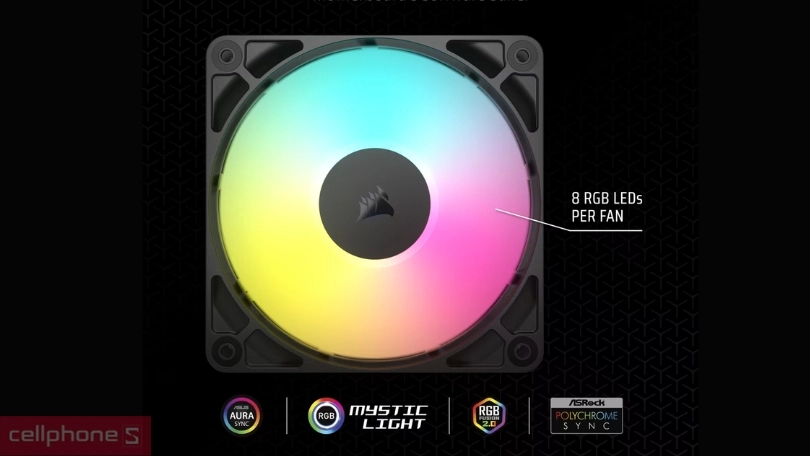 Dễ dàng tùy chỉnh ánh sáng ARGB