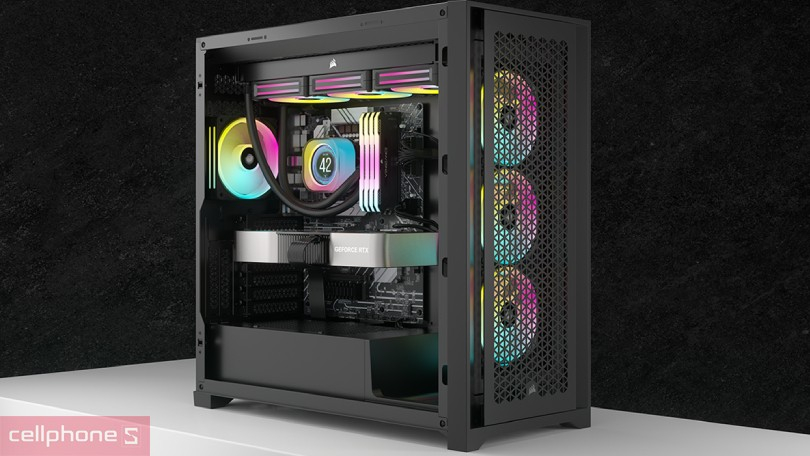 Tản nhiệt Fan Corsair iCUE LINK QX120 RGB Starter Kit – Làm mát cực đỉnh