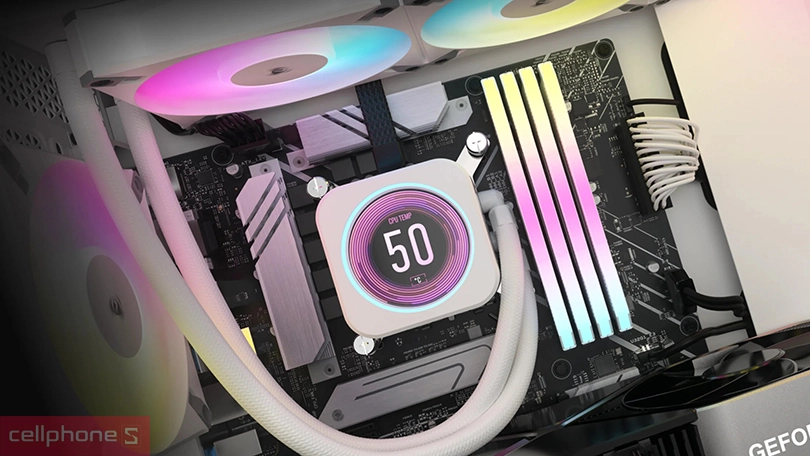 Hiệu suất tản nhiệt nước Corsair H150i Elite Capellix XT