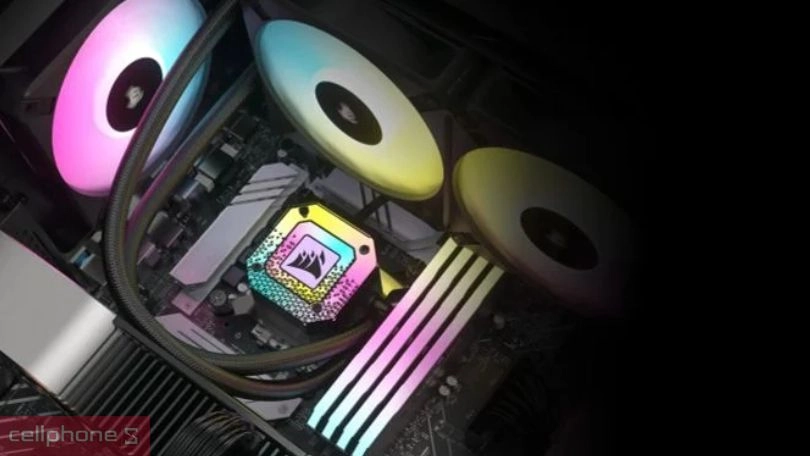 Thiết kế tản nhiệt nước Corsair H150i Elite Capellix XT