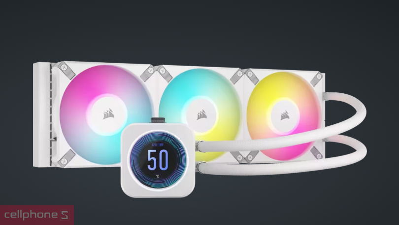 Độ ồn của tản nhiệt nước Corsair H150i Elite LCD XT