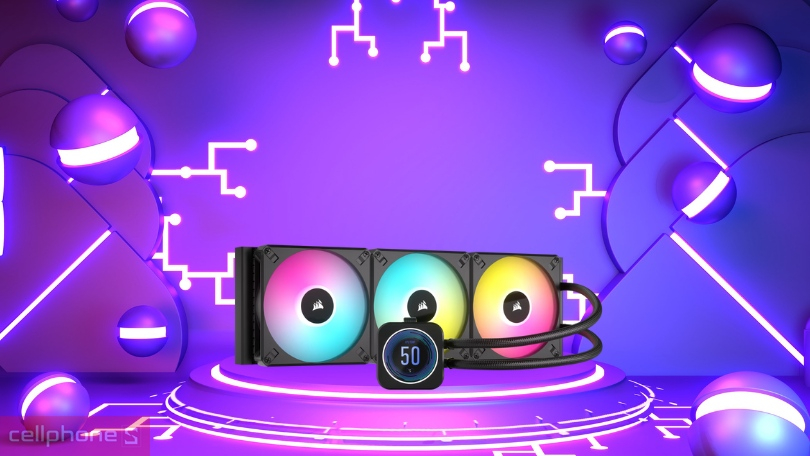 Độ ồn của tản nhiệt nước Corsair H170i ELITE LCD XT