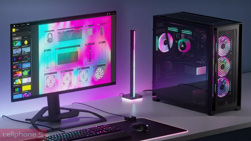 Tản nhiệt nước Corsair ICUE Link H150I LCD RGB - Duy trì nhiệt độ ổn định cho PC