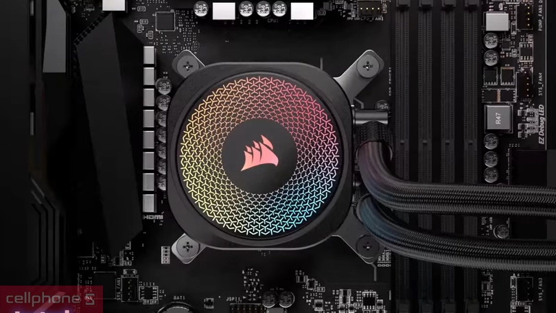 Thiết kế tản nhiệt nước Corsair iCUE Link Titan 280 RX RGB