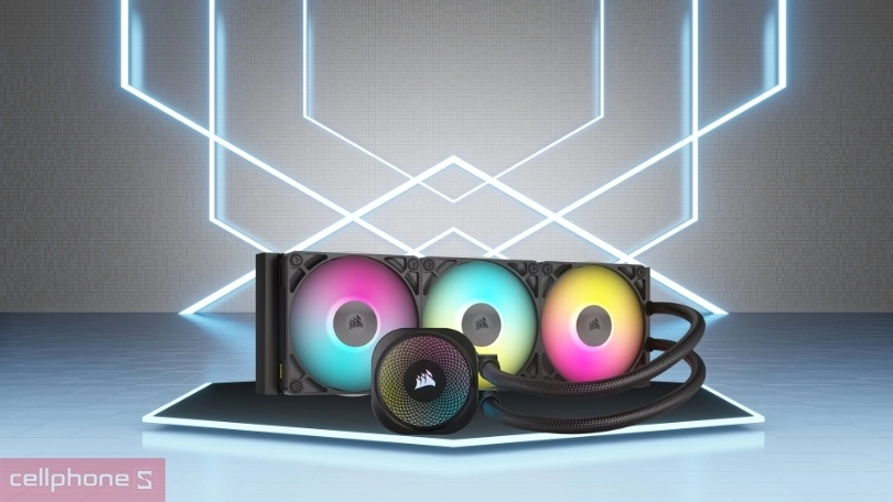 Hiệu suất tản nhiệt của tản nhiệt nước Corsair iCUE LINK TITAN 360 RX RGB