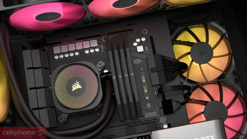Hiệu suất làm mát của tản nhiệt nước Corsair Nautilus 360 ARGB