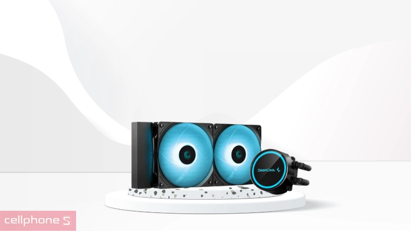 Tản nhiệt nước AIO Deepcool Gammaxx L240 ARGB - Tạo hình bắt mắt, tản nhiệt hiệu quả